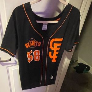PINK giants jersey